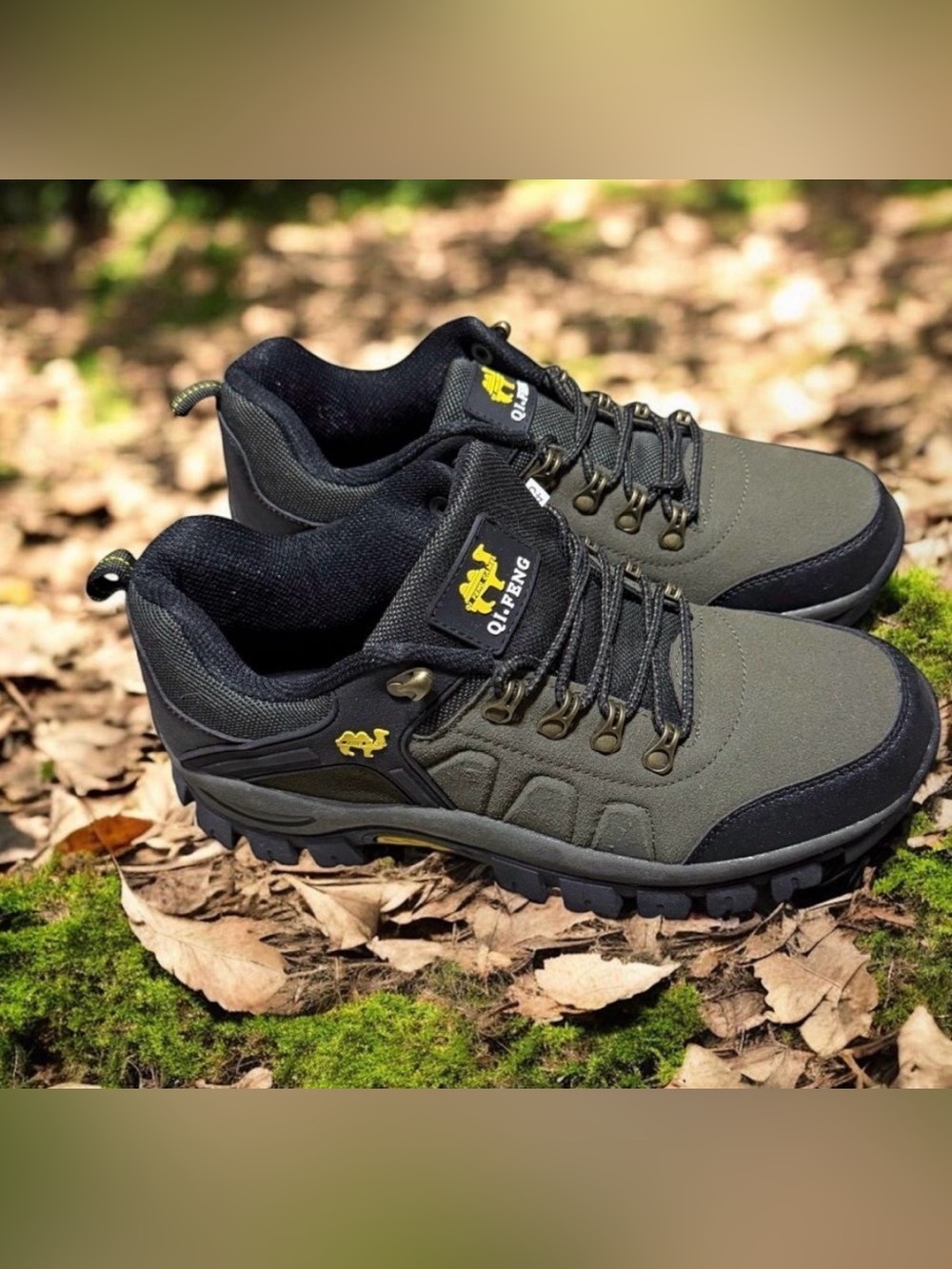 Camel Men’s Trail Shoes in Olive Green & Black (New, No Box) M 9.5/10 W 11.5/12 - Picture 5 of 5